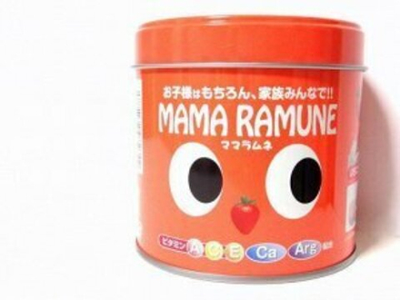 MAMA ramune - витаминный комплекс А, С, Е и кальций