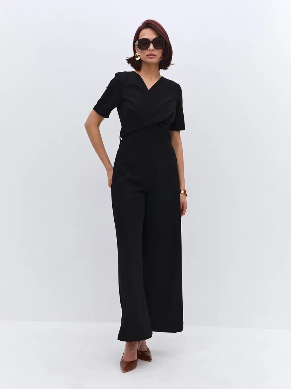 Комбинезон брючный вечерний