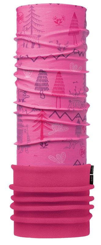 Шарф-труба трансформер детский Buff Woods Pink - Dragon Fruit Фото 1