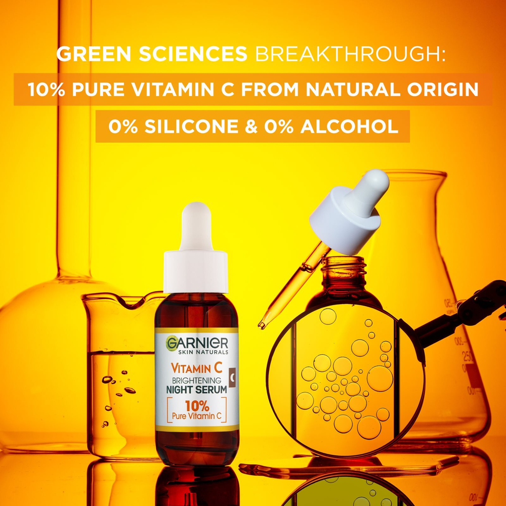 Garnier Skin Naturals Vitamin C - ночная сыворотка с осветляющим эффектом /  z witaminą C 30  ml  / GTIN 3600542541657