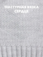 Шапка для девочки с ушками осенняя