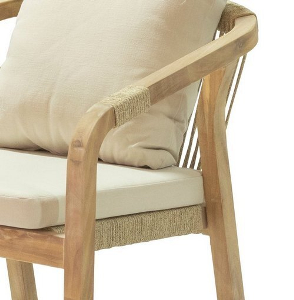 Обеденная группа из акации RIMINI M со столом 170 см SALE Распродажа