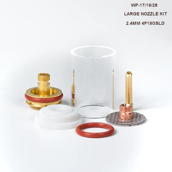 OSA START Custom Set 6 (17/18/26 TIG L GAS LENS 2.4MM 4P18GSLD6 35*47L)