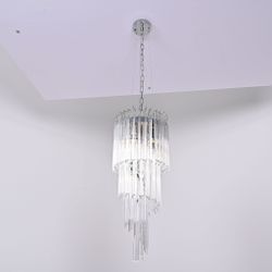Подвесная Люстра Odeon Chandelier Helix Clear 29 By Imperiumloft