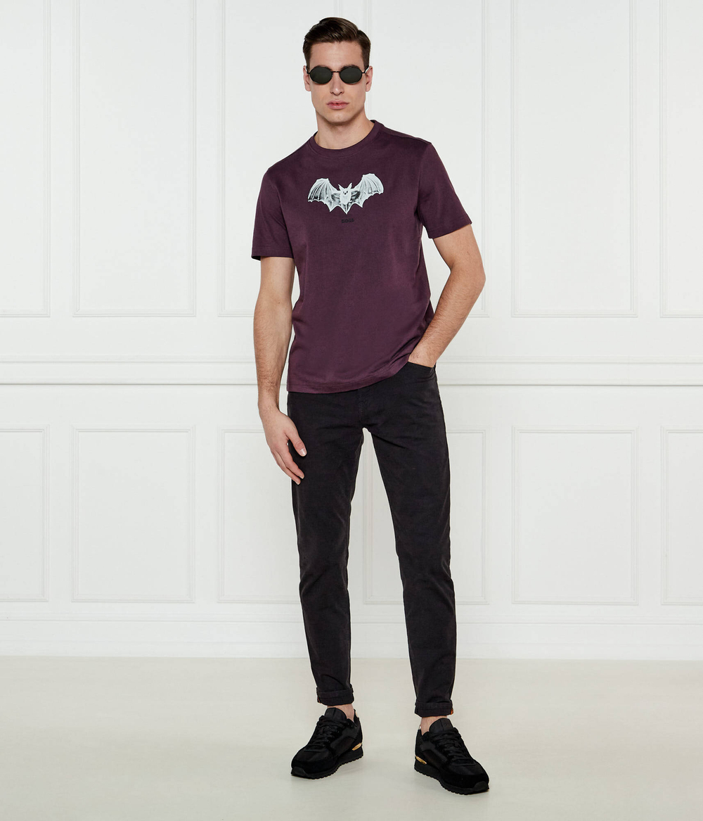 Футболка Te_Spiderbat BOSS ORANGE - фиолетовый(50534924)