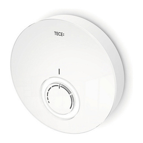 Панель комнатного термостата TECE DT (77400016) стекло белое, корпус белый