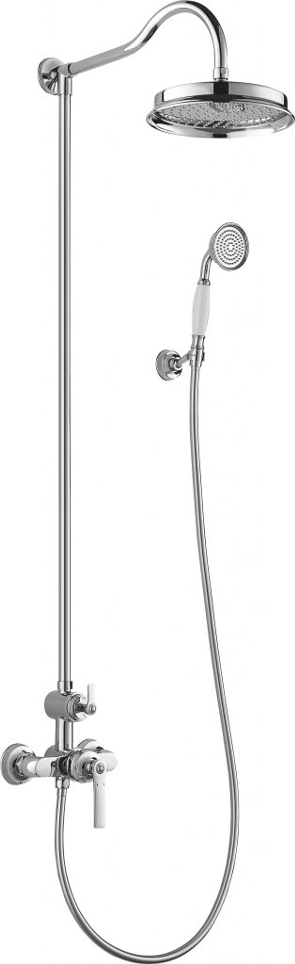Душевая колонна со смесителем для верхнего и ручного душем CEZARES LIBERTY-F-CD-01