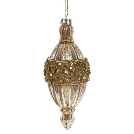 GAEM Украшение новогоднее "Фигурная сосулька", L7 W7 H17 см