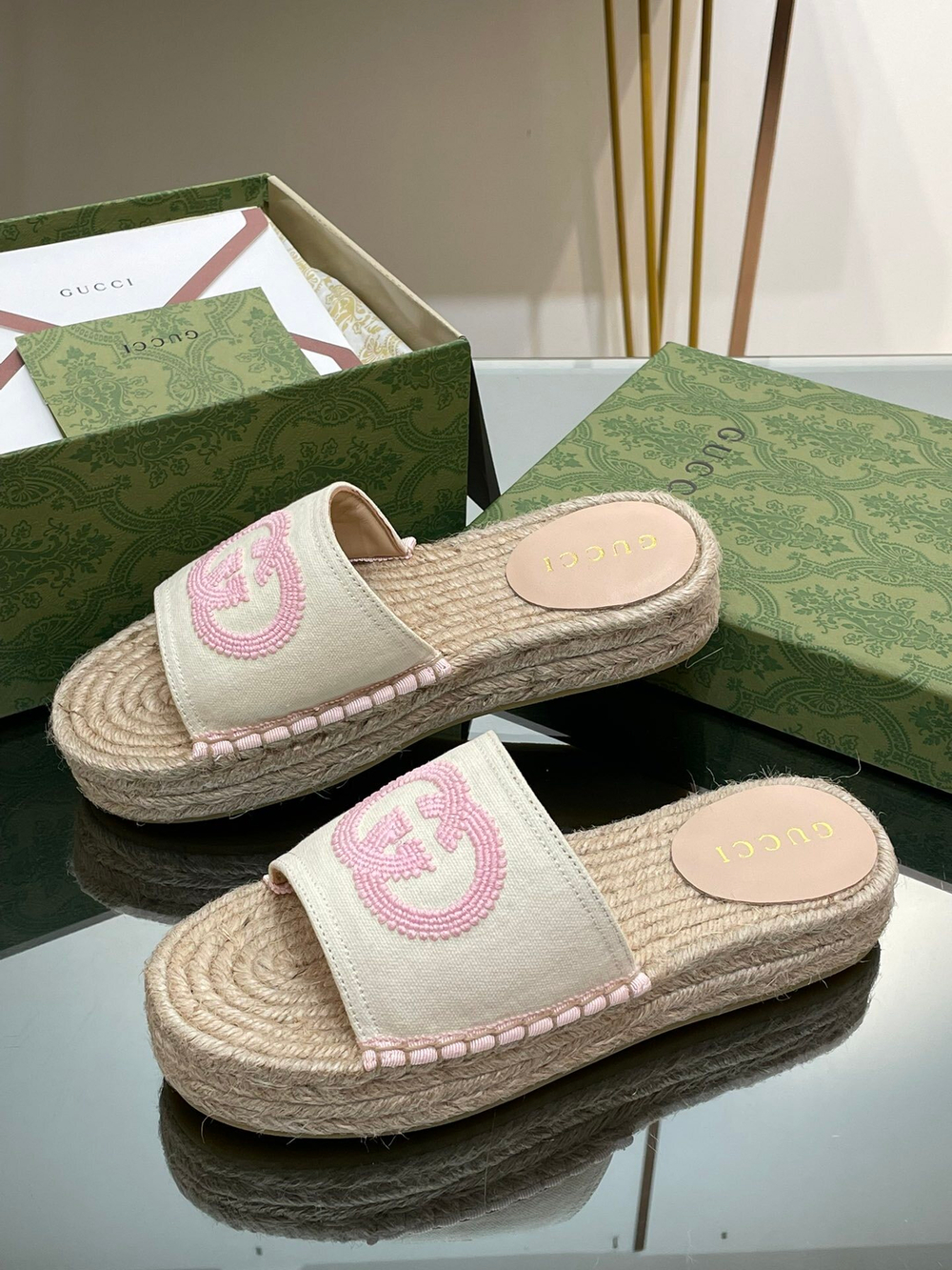 Gucci Espadrille Slide