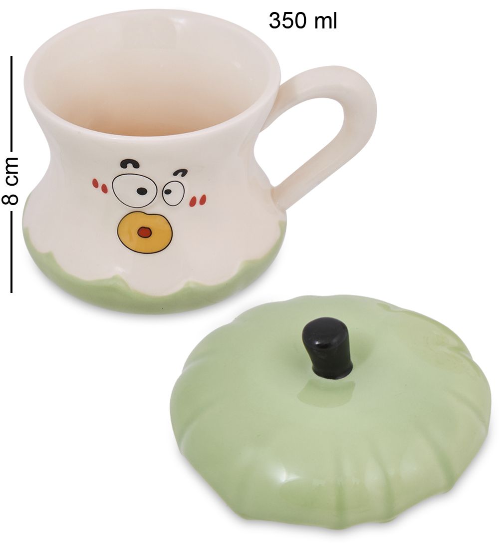MUG-449/1 Кружка «Хитрый фрукт», зеленый