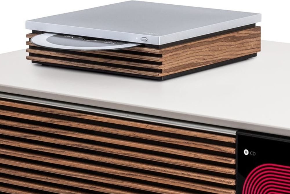 CD-проигрыватель Ruark R-CD100 коричневый, серебристый