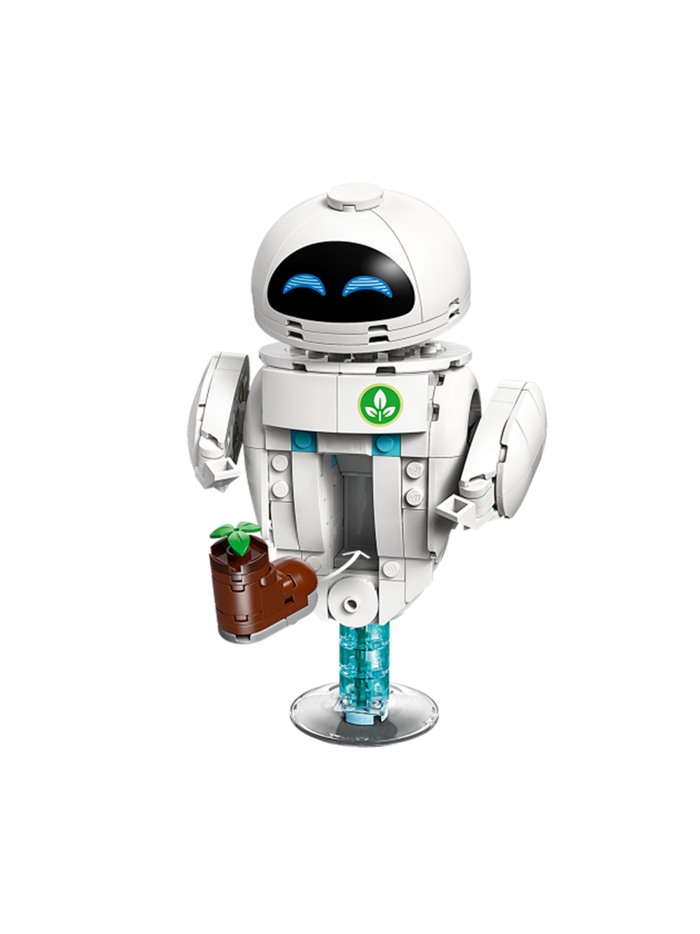 LEGO Disney 43279 Лего Уолли и Ева, конструктор WALL-E и EVE, робот Валли, коллекционный набор по мультфильму Дисней, оригинал