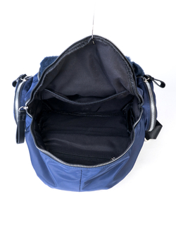 25004-1/43 Рюкзак жен., текстиль + иск.мех