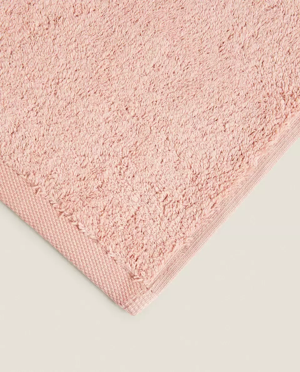 ZARA HOME (НАБОР ИЗ 3 ШТ.) ПОЛОТЕНЦЕ ИЗ ВЫСОКОКАЧЕСТВЕННОГО ХЛОПКА, РОЗОВЫЙ