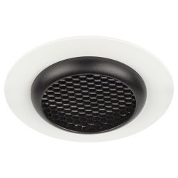 Встраиваемый светильник алюминиевый ЭРА KL109 WH/BK MR16 GU5.3 белый/черный матовый | Алюминиевые встраиваемые светильники