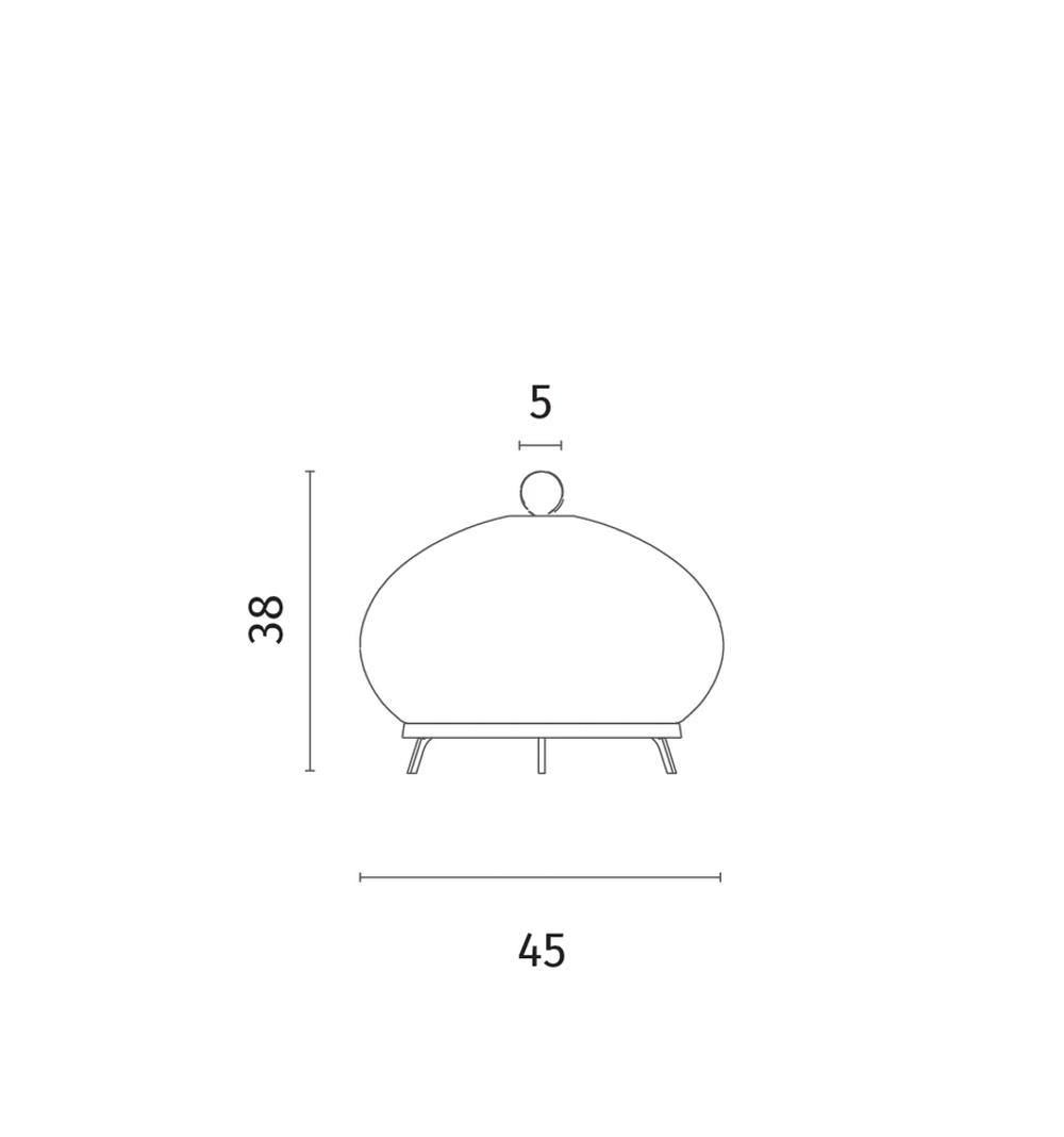 Декоративная настольная лампа Divinare FIREFLY 1808/33 TL-50