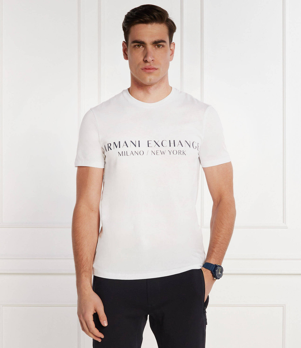футболка Armani Exchange - белый(8NZT72 Z8H4Z)
