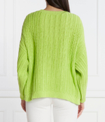 Свитер MAGLIA Liviana Conti - лимонный(F4SB55)