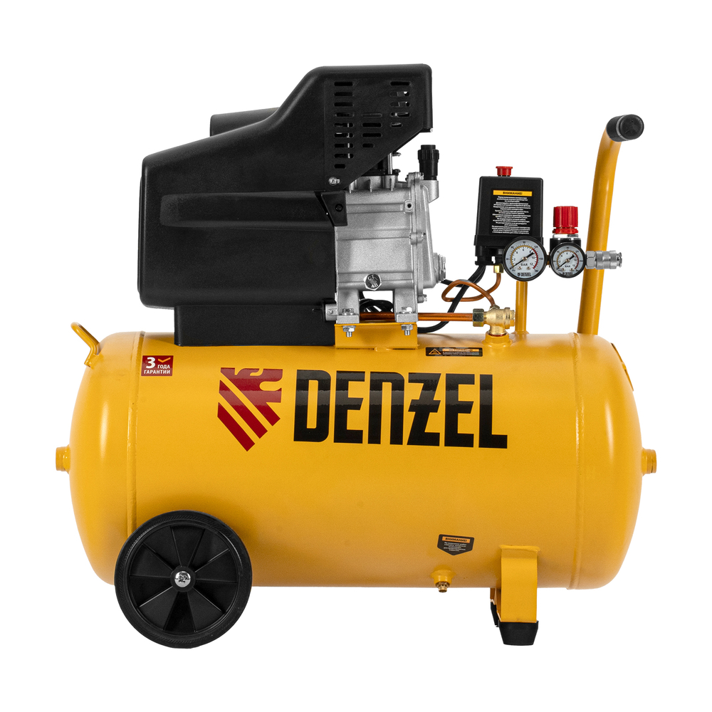 Компрессор воздушный Denzel DC1500/50, прямой привод
