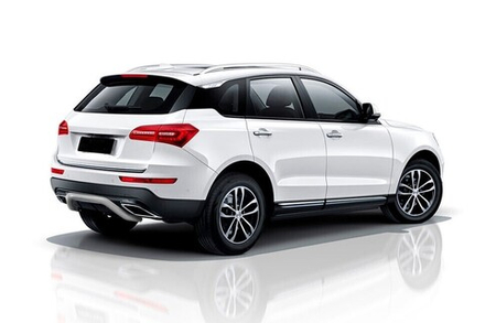 Защита заднего бампера Zotye Coupa (2013-2023) d57 скоба серебристая