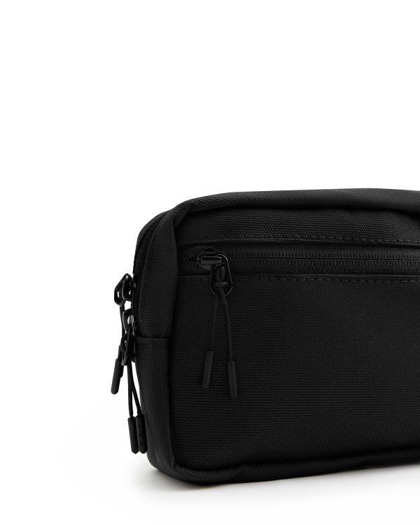 Сумка поясная черная - фото 7