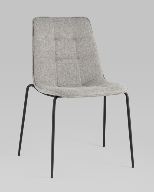 Стул Мелани рогожка серый