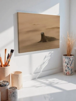 Картина на стену 40 X 50 Тюлень