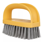 Щетка с ручкой (желтый)