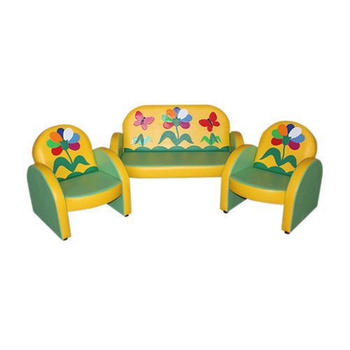 Комплект мягкой игровой мебели «Малыш с аппликацией» Семицветик