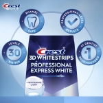 Отбеливающие полоски для зубов Crest 3D Whitestrips Professional Express White Light (Hour Light)