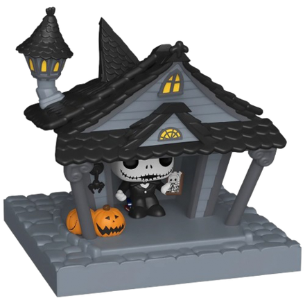 Фигурка Funko Bitty POP! Towns TNBC Jack Skellington and Jack's House