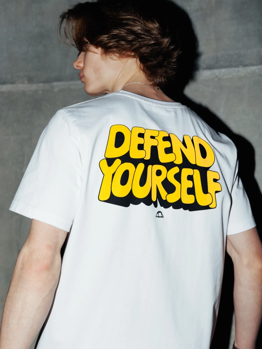Футболка MANTO THICKO OVERSIZE белая