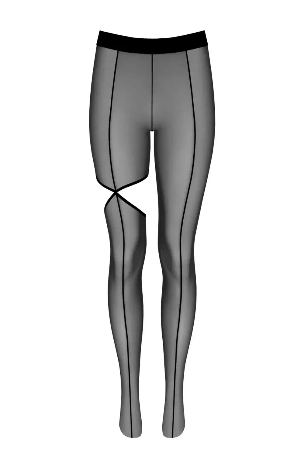 Лосины - чулки черные