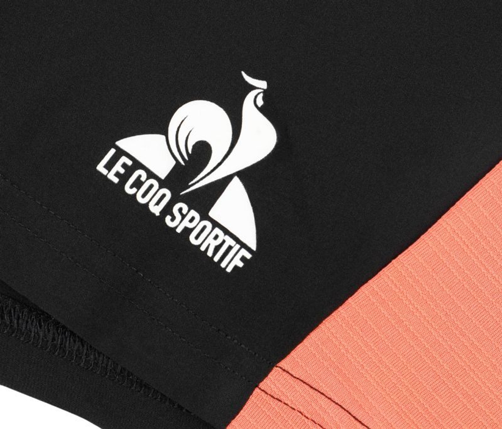 Теннисные шорты Le Coq Sportif Training SP Short N°1 M - black/orange perf