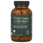 Global Healing, Органические мультивитамины с минералами, 120 капсул