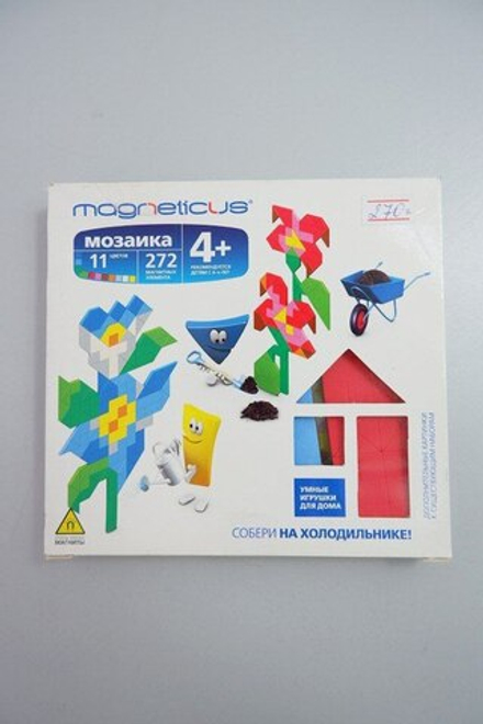 Набор для творчества "Мозаика: Цветы, сердечки" 4+, новый