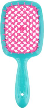 Расческа для волос JANEKE SuperBrush The Original Бирюзово-Розовый