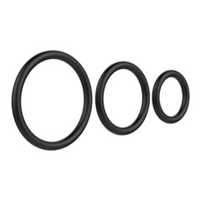 Набор из 3 эрекционных колец 4см, 5см и 6см Baile Ring Rubbet Set BI-026013