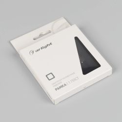 Рамка алюминиевая FRM-AKIRY-SFAL-1-BK (Arlight, -) 049685