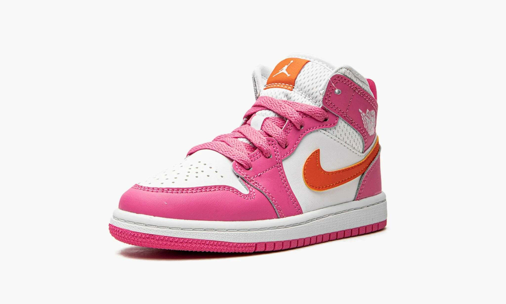Air Jordan 1 Mid PS "Pinksicle Safety Orange"
