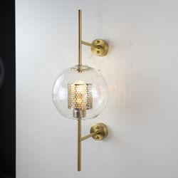 Настенный Светильник Catch Wall Ball L55 Brass By Imperiumloft