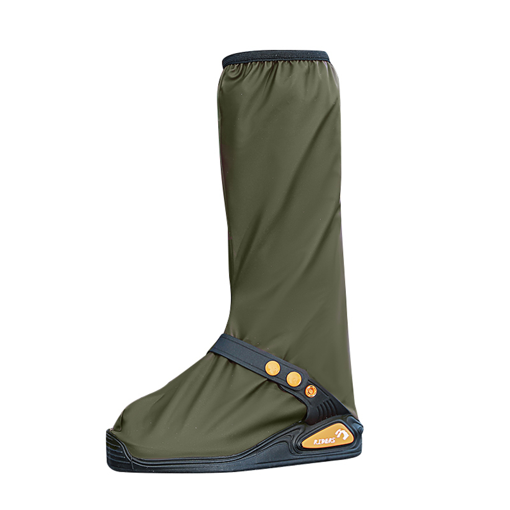 ENGMARSS Rain Boots Unisex Black/Army Green/Burgundy