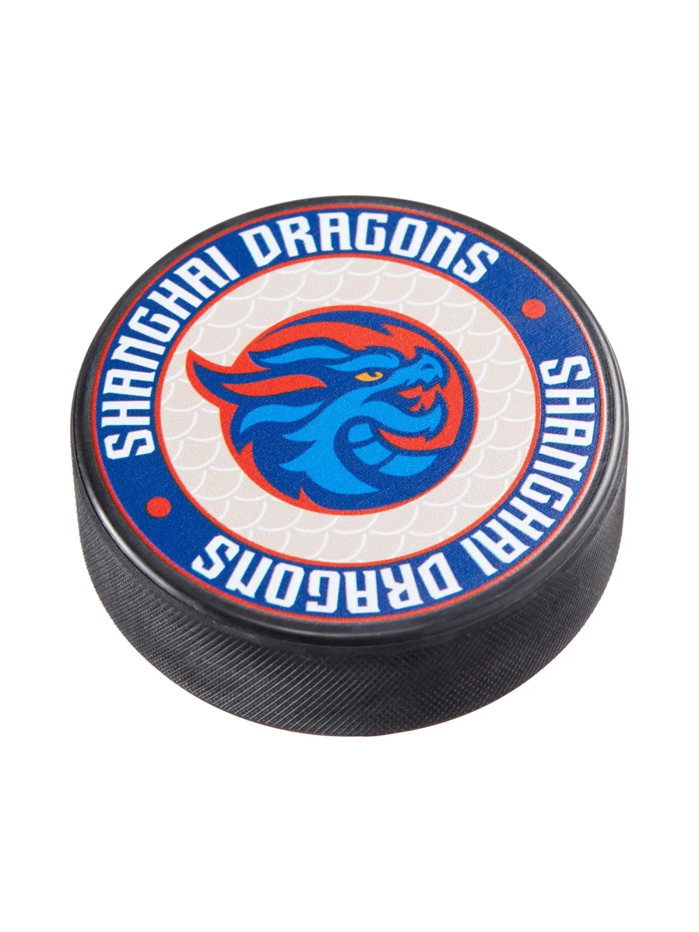 Шайба сувенирная с логотипом ХК "Шанхайские Драконы"