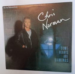 Винтажная виниловая пластинка LP Chris Norman Some Hearts Are Diamonds (Болгария 1987)