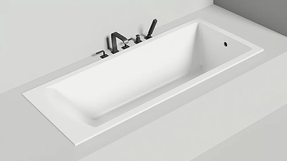 Ванна Salini Cascata S-Sense 180х80 104213G белая