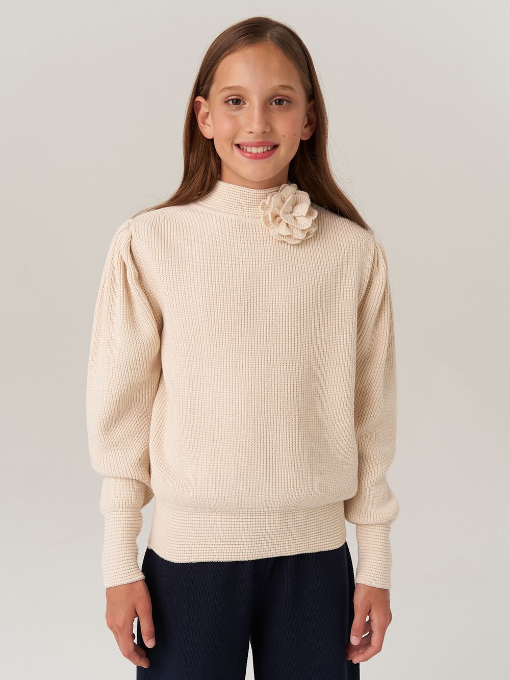 Джемпер для девочки AT1062 пломбир