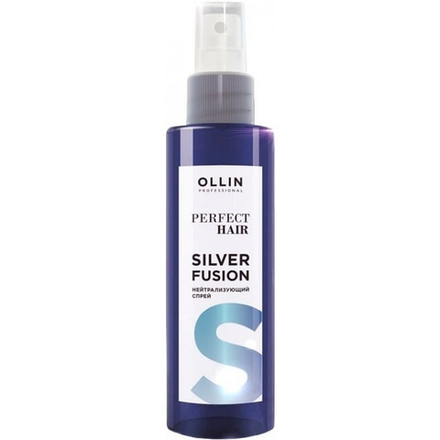 Нейтрализующий спрей Ollin Silver fusion Perfect Hair, 120 мл