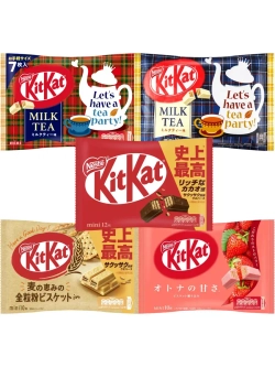 Батончики японский КитКат ассорти вкусов 5 шт