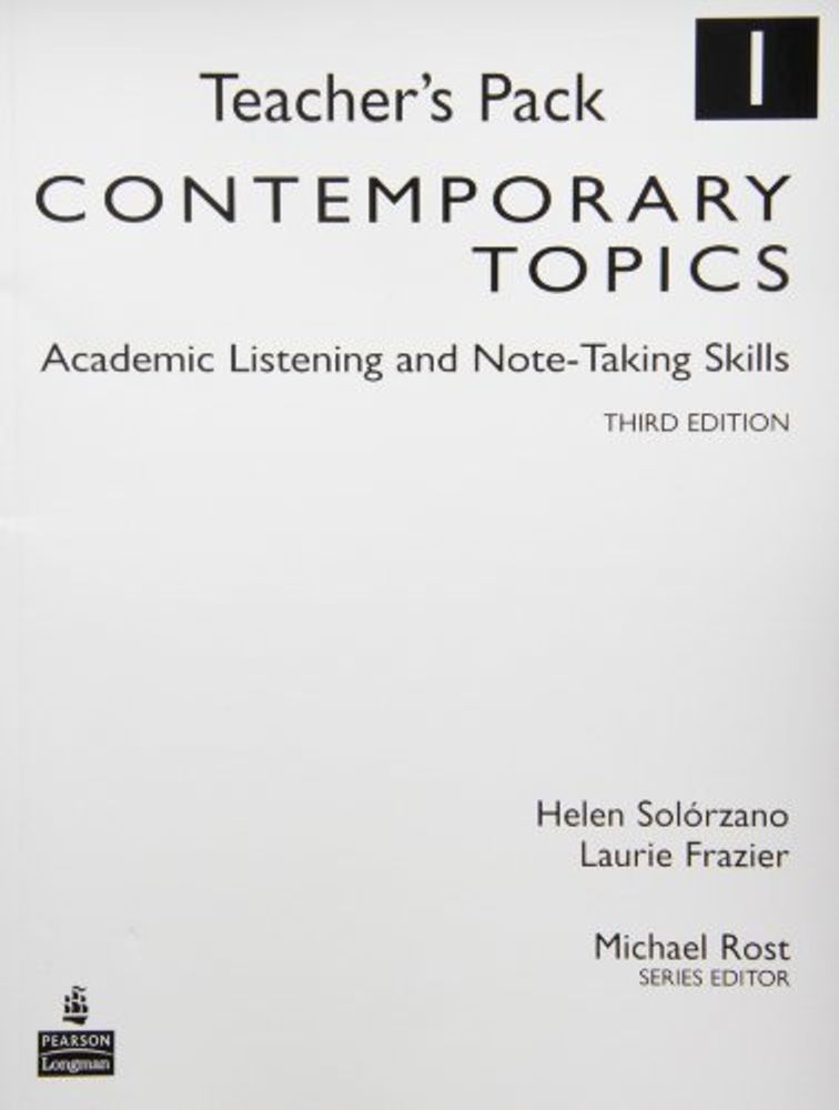 Contemporary Topics 3Ed 1 книга для учителя (TB)