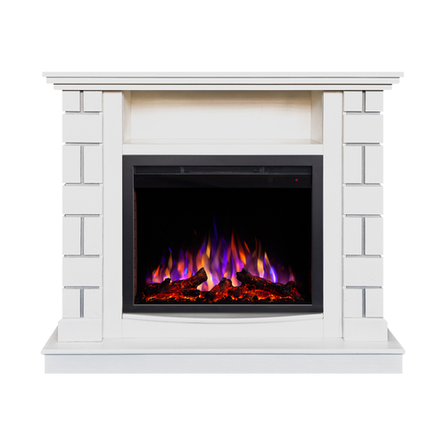 Каминокомплект Real Flame Edward WT с очагом Saphir 25,5